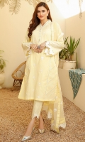 Embroidered Lawn Stitched 3 Piece Suit