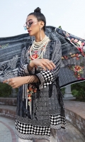 EMB PRINTED LAWN SHIRT : 3 MTR PRINTED TROUSER : 2.5 MTR  PRINTED LAWN DUPATTA : 2.5 MTR ACCESSORIES TROUSER PATCH : 2 PC