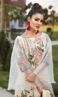 EMB PRINTED LAWN SHIRT : 3 MTR PRINTED TROUSER : 2.5 MTR  PRINTED LAWN DUPATTA : 2.5 MTR