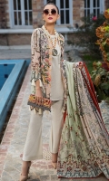 EMB PRINTED LAWN SHIRT : 3 MTR PRINTED TROUSER : 2.5 MTR  PRINTED LAWN DUPATTA : 2.5 MTR