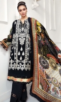 embroidered lawn unstitch three pcs suit