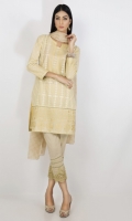 EMB Lawn Shirt with Crickle Chifoon Duppata 2 Piece suit  Shirt + Duppata