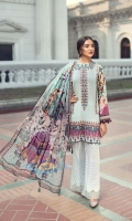Digital Printed Shirt Embroidered Neck Patch Embroidered Shirt Patti Embroidered Trouser Digital Printed Chiffon Dupatta Dyed Organza Patch