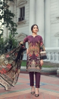 Digital Printed Shirt Embroidered Front Border Patch Embroidered Trouser Patch Digital Printed Chiffon Dupatta Dyed Trouser Dyed Organza Patch