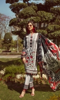 Digital Printed Shirt Digital Printed Pure Silk Dupatta Embroidered Front  Embroidered Front Border  Embroidered Sleeve Patch Embroidered Trouser Patch Dyed Trouser Dyed Organza Patch