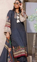 Printed Lawn Shirt : 3 Meters Printed Lawn Dupatta : 2.5 Meters Dyed Lawn Trouser : 2.5 Meters