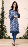 Printed wider width cotton lawn shirt (2.5) Embroidered organza lace (1.75)