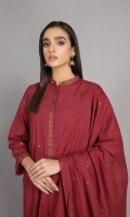 Dyed and Embroidered wider width khaddar shirt 2.5Mtr Dyed and Embroiderd Khaddar Dupatta 2.5Mtr Dyed Khaddar shalwar 2.5Mtr