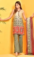 Printed Wider Width Cotton Lawn Shirt (2.75M) Printed Cotton Lawn Dupatta(2.5M) Dyed Cambric Shalwar(2.5M)