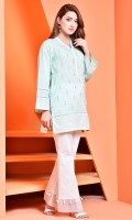 Printed and embellished Wider Width cotton lawn shirt front(1.25 M) Printed Wider Width cotton lawn shirt back(1.50 M)