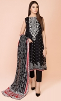 Printed & Embroidered Wider Width Lawn Shirt(2.50m) Printed Cotton Lawn Dupatta(2.50m) Dyed Cambric Shalwar(2.50m)