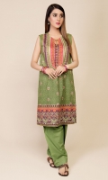 Digital Printed Wider Width Lawn Shirt(2.50m) Dyed Cambric Shalwar(2.50m)