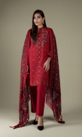 Printed Wider Width Khaddar Shirt(2.50m) Printed Wool Shawl(2.50m) Dyed Khaddar Shalwar(2.50m)