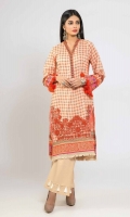 Front & Sleeve Lawn Print Embroidered 2.0m - Back Lawn Printed 1.25m - Shalwar 2.5m