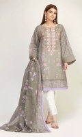 Front Lawn Print Embroidered 1.25M Back & Sleeve Lawn Printed 2.0m Lawn Printed Dupatta 2.5m