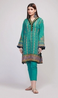 Front Lawn Printed 1.25m Back Lawn Printed 1.25m Sleeve Lawn Print Embroidered1.0m Shalwar 2.5m