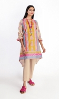 Front Lawn Printed 1.25m Back & Sleeve Lawn Printed 2.0m Shalwar 2.5m