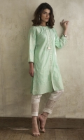 Dupatta : Broshia Net Dyed Shirt Front : Dyed Embroidered Trouser