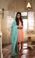 Fabric: SLUB PEACH  DUPATTA: WOVEN SHAWL 2.5 METERS SHIRT FRONT: DYED EMB 1.25 METERS SHIRT BACK: DYED 1.25 METERS SLEEVES: DYED EMB 01-PAIR TROUSER: DYED 2.5 METERS BORDER: EMB 01 PIECE