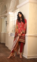 Fabric: FANCY WINTER  DUPATTA: WOVEN PRINTED 2.5 METERS SHIRT FRONT: PRINTED EMB 1.25 METERS SHIRT BACK: PRINTED 1.25 METERS SLEEVES: PRINTED 01-PAIR TROUSER: DYED 2.5 METERS