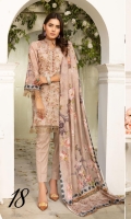 Digital Print Embroidered Lawn Digital Lawn Dupatta Plain Trouser