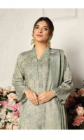 Chikenkari Pashmina Wool Shawl Plain trouser