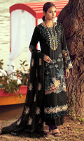 Embroidered Lawn Front 1.00 M Dyed Lawn Back 1.14 M Embroidered Neckline Patch 1 Pc Embroidered Kawia Patch A For Front Daman 1.00 M Embroidered Patch B For Front Daman 1.00 M Dyed Lawn Sleeves 0.67 M Embroidered Sleeves Patch A 1.15 M Embroidered Sleeves Patch B 1.15 M Embroidered Crinkle Chiffon Dupatta 2.50 M Embroidered Dupatta Kawia Patch 2 Side Pallu Patch 1.32 M Dyed Cotton Trouser 2.50 M