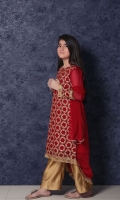 Chiffon Formal 3 Piece Suit for Girls 