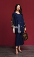 Embroidered Stitched Formal Shirt – 1PC