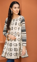 Printed Stitched Lawn Frock- 1PC
