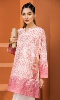 Embroidered Stitched Lawn Shirt - 1PC