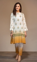 Printed Embroidered Stitched Lawn Shirt & Trouser - 2PC