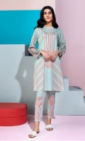 Embroidered Stitched Lawn Shirt & Printed Trouser - 2PC