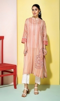 Embroidered Stitched Super fine Lawn Shirt & Trouser - 2PC