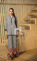 Printed Stitched Shirt & Printed Trouser (2PC)