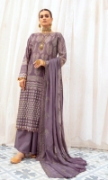 3-Meter Printed Shirt 2.5-Meter Embroidered Chiffon Dupatta 2.5-Meter Cotton Trousers Recommended for you