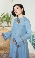 1 piece Ready-To-Wear Embroidered lawn shirt. Bottoms are available in the bottom category.