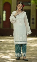 Embroidered Pret Net Suit