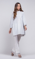 100% yarn dyed kurta with frock style and front pockets