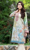 Shirt (3M) - Luxe Khaddar  Embroidery- Motif