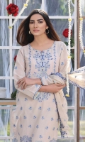 Embroidered Lawn Unstitched 3 Piece Suit