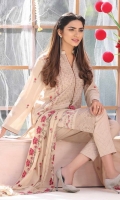 Embroidered Lawn Unstitched 3 Piece Suit