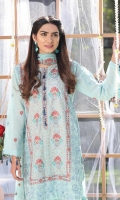 Embroidered Lawn Unstitched 3 Piece Suit