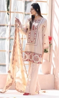 Embroidered Lawn Unstitched 3 Piece Suit