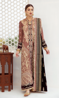 Sheesha Embroidered Front Sheesha Embroidered Bodice (Front) Embroidered Lace (Front) Gota Embroidered Border on Charmeuse Silk (Front, Back & Sleeves) Embroidered Back Embroidered Motif (Back) Gota Embroidered Sleeves Gota Embroidered Lace for Dupatta (Four Sides) Digital Printed Dupatta on Organza