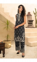 Embroidered Jacquard Shirt Front  Printed Shirt Back & Sleeves  Embroidered Trouser