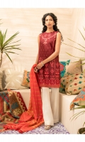 Embroidered Shirt Front  Digital Printed Shirt Back & Sleeves  Jacquard Dupatta