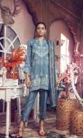 Embroidered Jacquard Front Jacquard woven Back & Sleeves Embroidered Shawl Jacquard Dyed Trouser Embroidered Lace