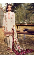 Embroidered Khaddar Shirt Front  Embroidered Khaddar Sleeves  Digital Printed Khaddar Shirt Back   Dyed Khaddar Trouser  Digital Printed Viscose Shawl