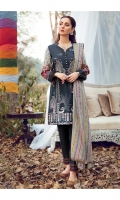 Embroidered Khaddar Shirt Front  Digital Printed Khaddar Shirt Back & Sleeves  Dyed Khaddar Trouser  Multi Color Jacquard Shawl